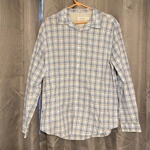 Calvin Klein Infinite Cool, Non-iron, Mens, Large, Button Up